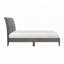 Lit tapissier en velours-153944080