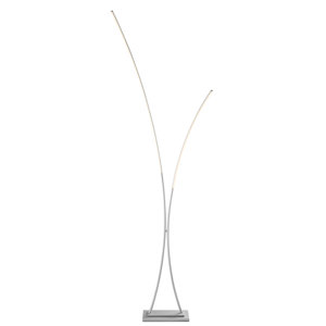 Wade Logan® Bilbey 85'' LED Arched/Arc Floor Lamp & Reviews | Wayfair