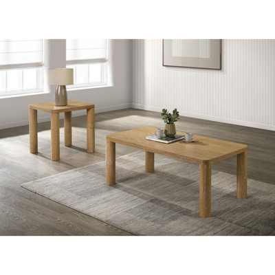 Ensemble de tables basses 2 pièces Threlfa