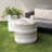 Upholstered Outdoor Ottoman with Sunbrella® Cushion-1190955104