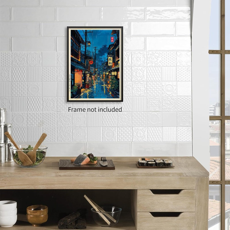 Affiche murale, impression sur toile sans cadre pour la chambre à coucher et la maison