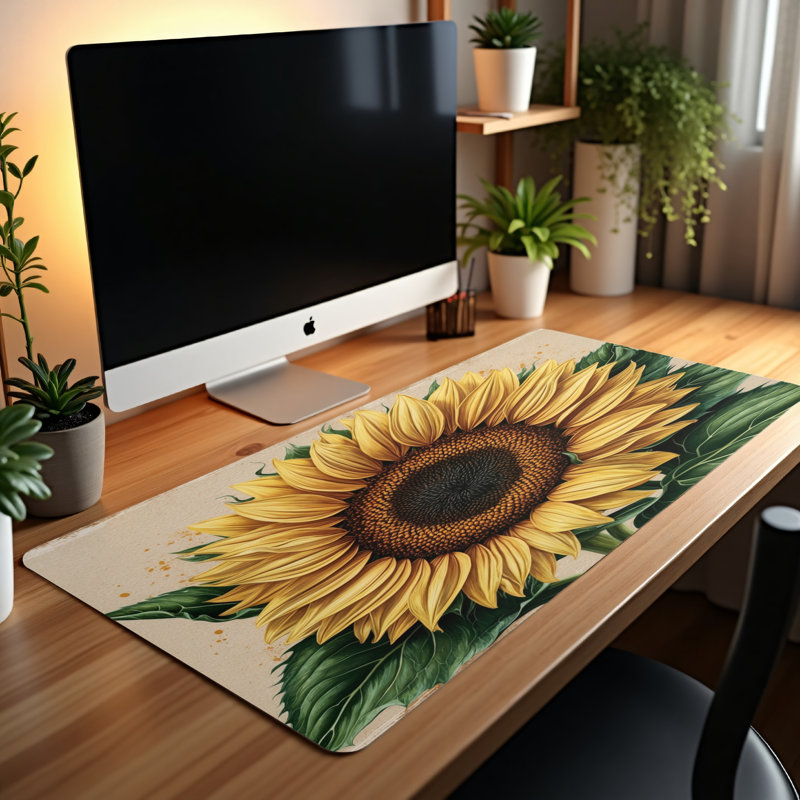 Polyester Desk Pad, 23.6x13.8