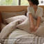 Ensemble de housse de couette à rayures 100% coton lavé, avec tissage réversible teint en fil et artisanat double point, 3 pièces avec fermeture à glissière-125055403-133016313