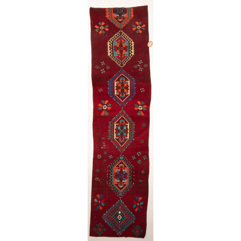 Hand Knotted Geometric Indoor Rug