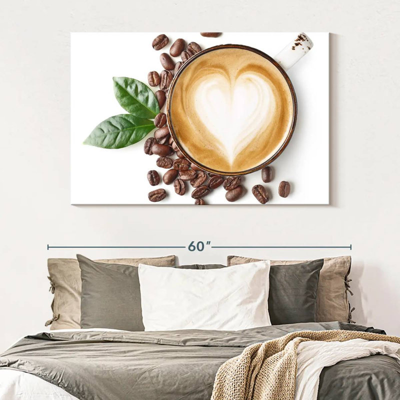 Yarlin Caffe Latte Cup, 34" H x 51" W