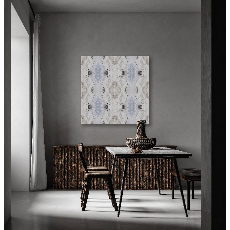 Adobe - Artist Enhanced Canvas Print, 36" H x 36" W x 1.5" D, White Framed Canvas