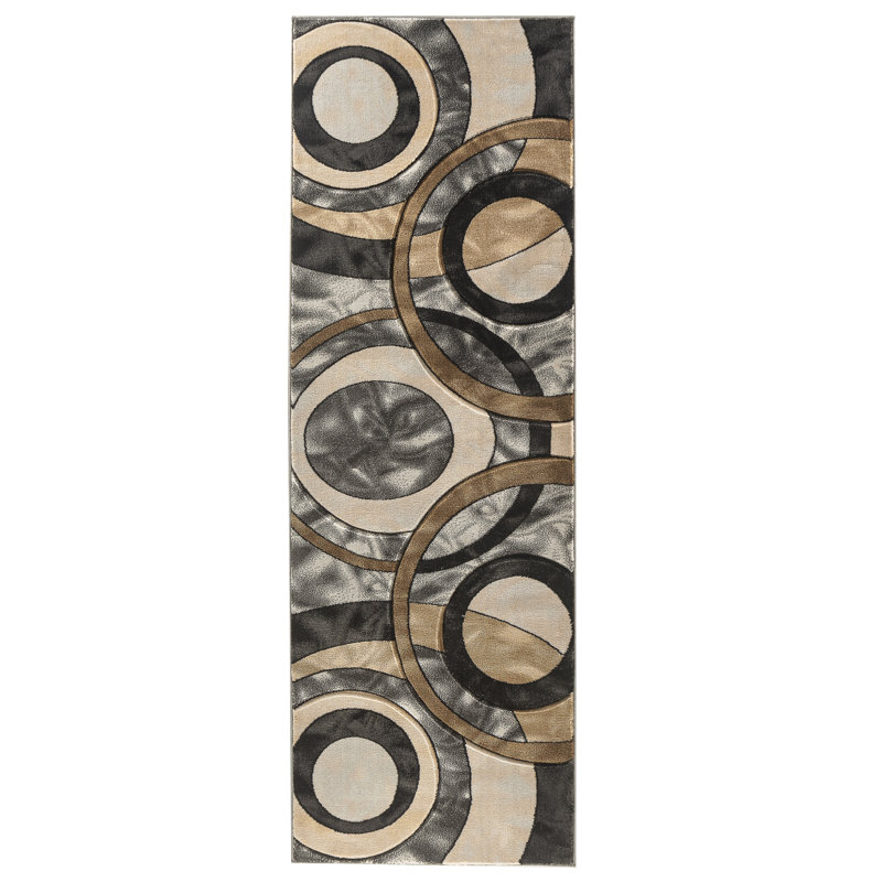 Adonia Abstract Indoor Rug, Runner 2'8" x 8'1"