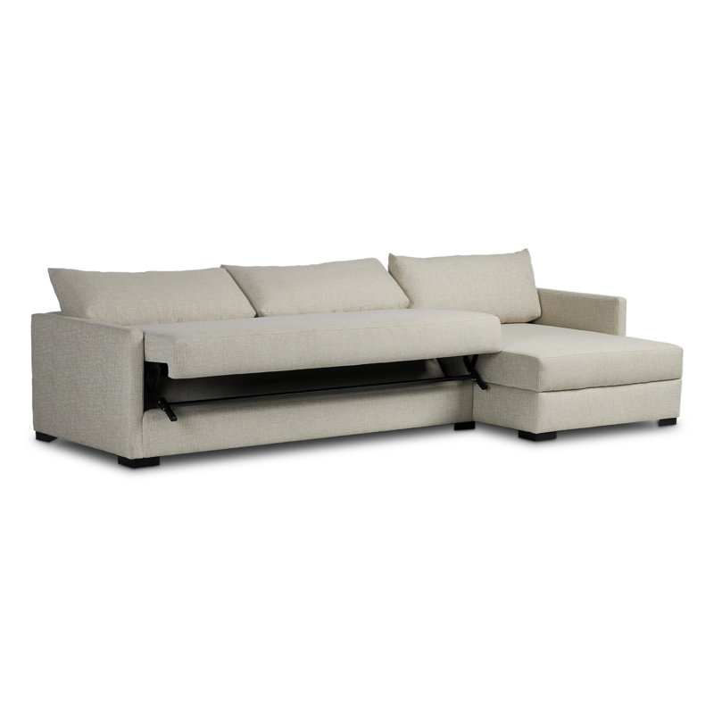 Wickham Leather 2 - Piece Chaise Sectional, Right Arm Facing