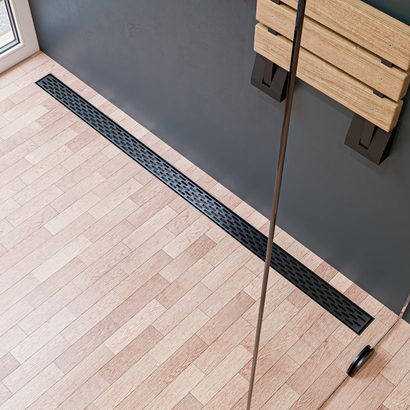 Drain de douche à grille linéaire