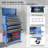 8-Drawer Rolling Tool Chest with Wheels, Large Tool Cabinet with Drawers-1041969958