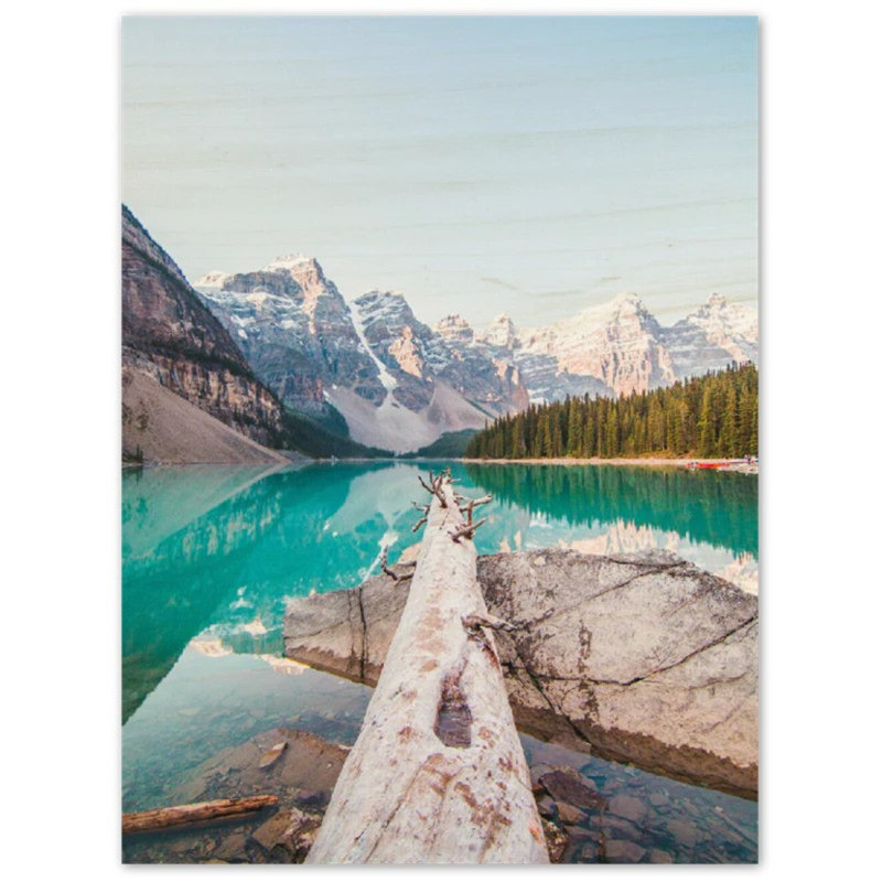 Reproduction d'art de Banff, H 16 po x l 12 po x P 0,12 po