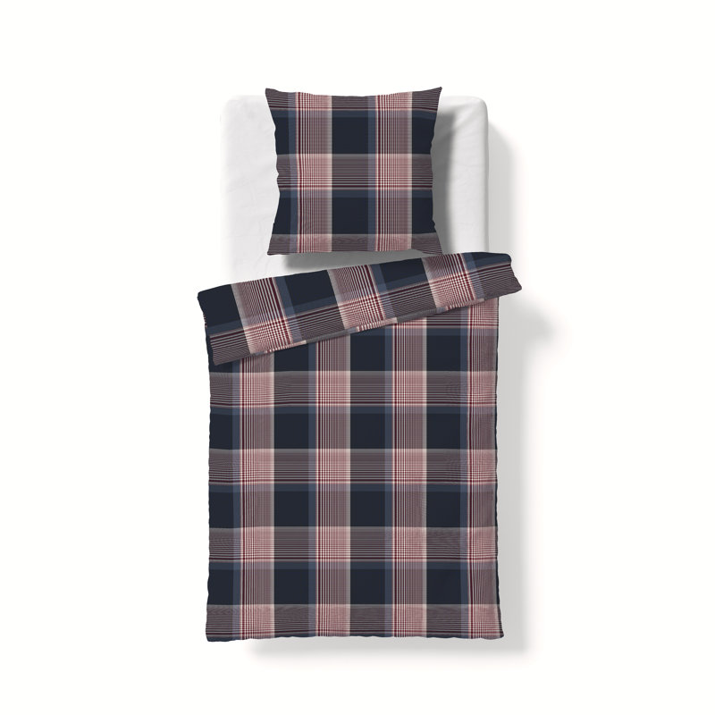 Lech Cotton Flannel Duvet Cover Set Set