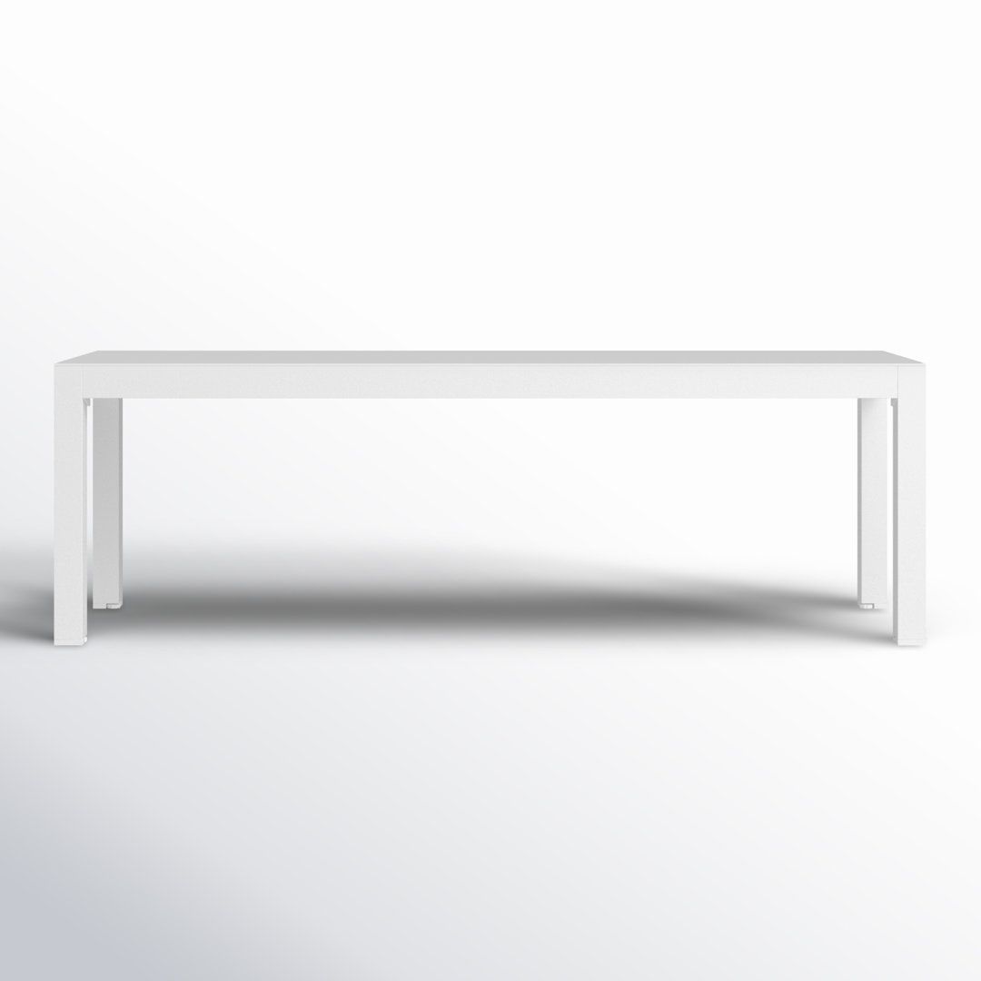 Armando Aluminum Dining Bench AllModern 