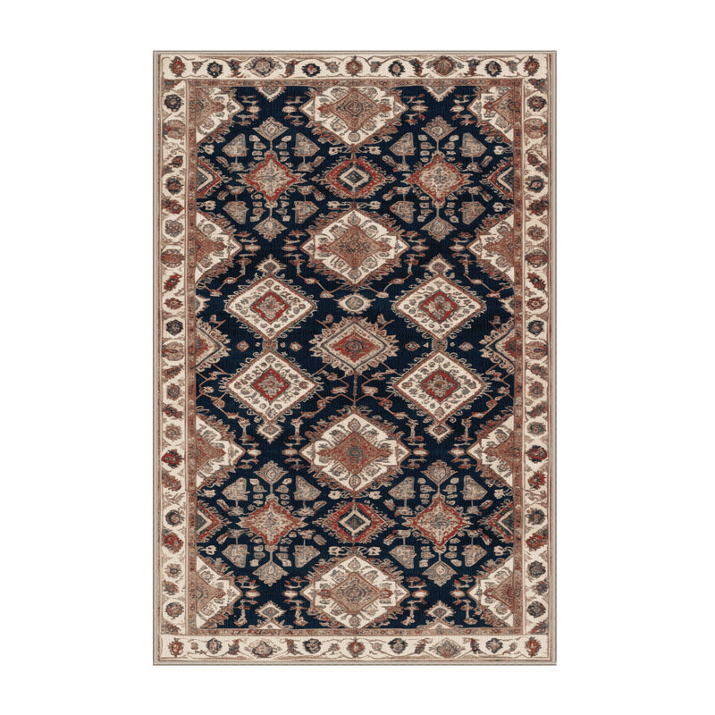 Tapis brun lavable à la machine, Tapis de couloir 2 pi x 5 pi