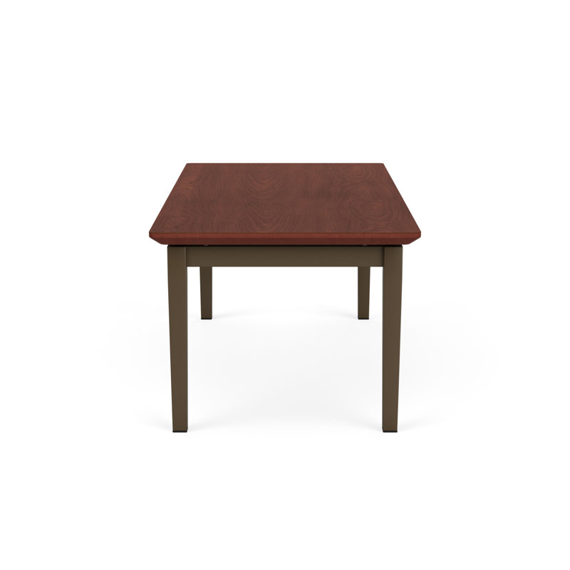Table basse en acier Amherst, Cerise Canyon, Bronze