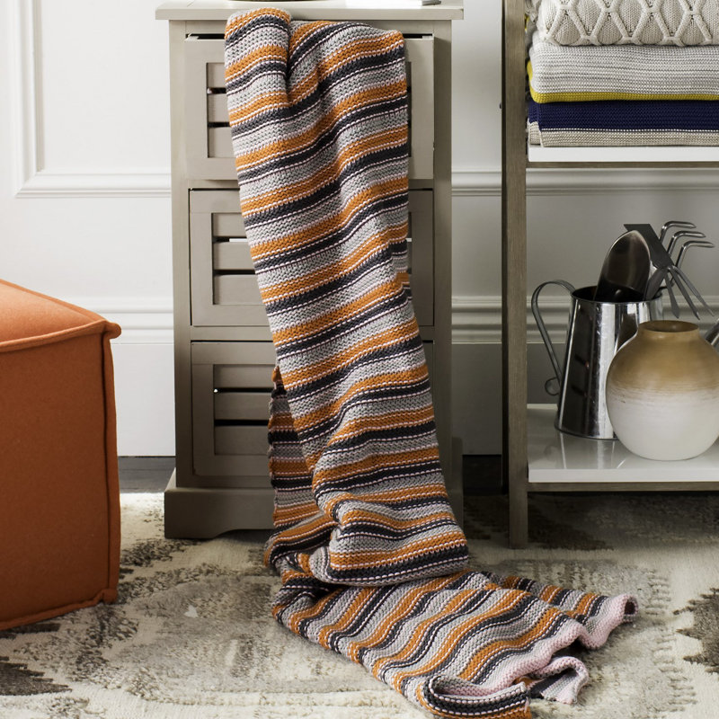 Knitted Throw Blanket