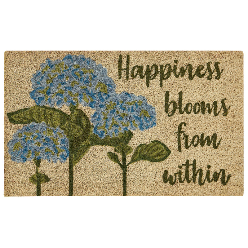  Happiness Blooms Doormat 1'6''x2'6''