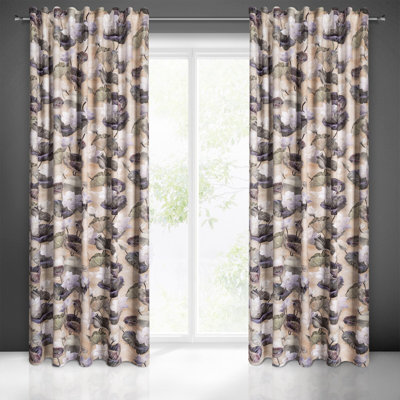 Abbaas Blackout Curtains Single Panel