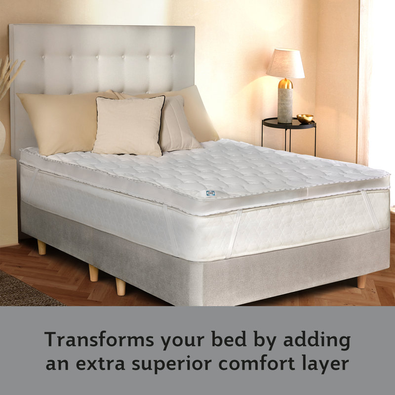 Sealy Deeply Full Luxury Mattress Topper, Double (4'6)
