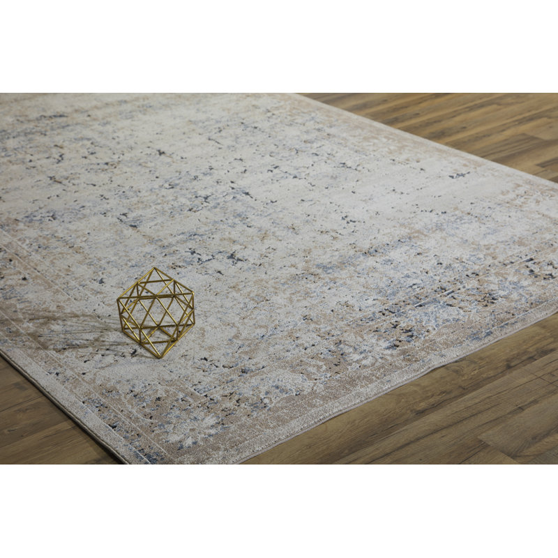 Tapis taupe Danise, Rectangle 5 pi x 8 pi