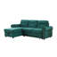 Canapé-lit modulaire réversible en tissu de velours 96,5 po Modern Sofa Ashton-2116658559
