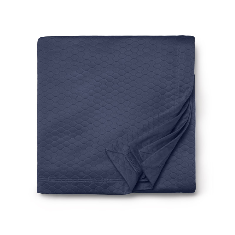 Favo 100% Cotton Coverlet, King Coverlet, Powder