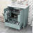 Nadira 30'' Freestanding Bathroom Vanity with Ceramic Top, Storage Cabient and Drawer-1570514493