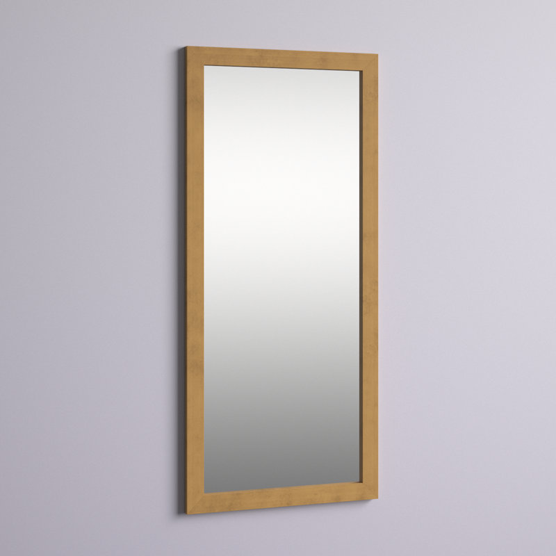 Miroir Delmi, H 70,5 po x l 31,5 po, Or