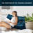 Sit-up Back Comfort 100% Cotton Velvet Button Tufted Bed Rest Headboard Decorative Back Support Pillow, Accent Side Sleeper Body Pillow Compression-102026074-102026081