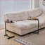 Table basse 2 pièces peu encombrante pour petit salon / chambre à coucher, facile à glisser sous le canapé / lit