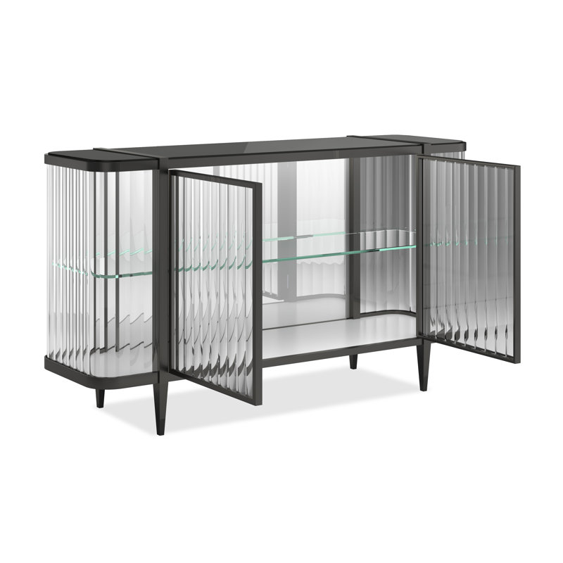 Stop And Stare 59'' W Sideboard, Black