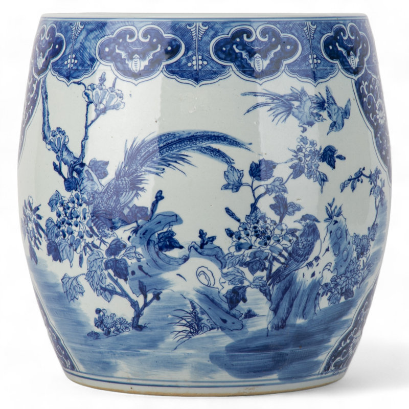 Round Ceramic Planter