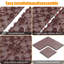 Carreaux de terrasse de patio en pierre de 12 po, tuiles de terrasse à emboîtement de module de bricolage, tuiles de cour faciles et rapides à installer pour le porche de la cour arrière du balcon de la piscine 44 pièces-124925172