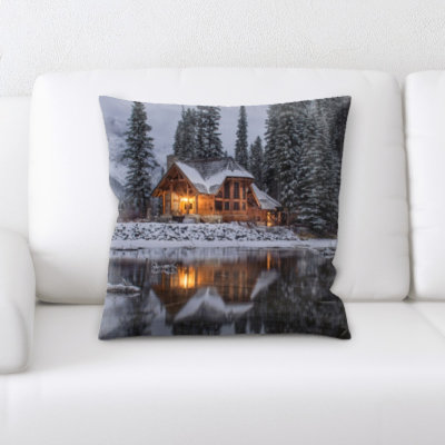 Microsuede Throw Pillow