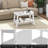 31.5 Inch Coffee Table with 2-Tier Storage, Modern Industrial Rectangular Living Room Table, Compact MDF & Particle Board Build, Durable & Easy Assembly, Ideal for Apartments & Offices