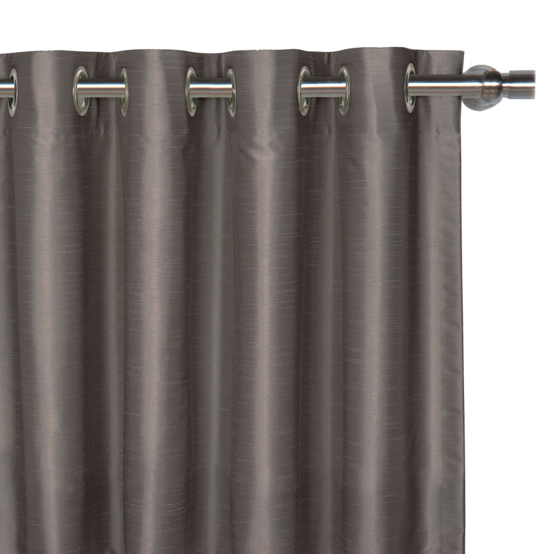 Edris Room Darkening Curtain, Gold, 96" x 84"