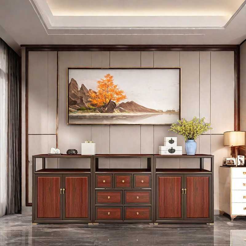Buffet de luxe moderne à lumière simple