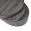 TABLE BASSE MODERNE ROTATIF - Noir mat