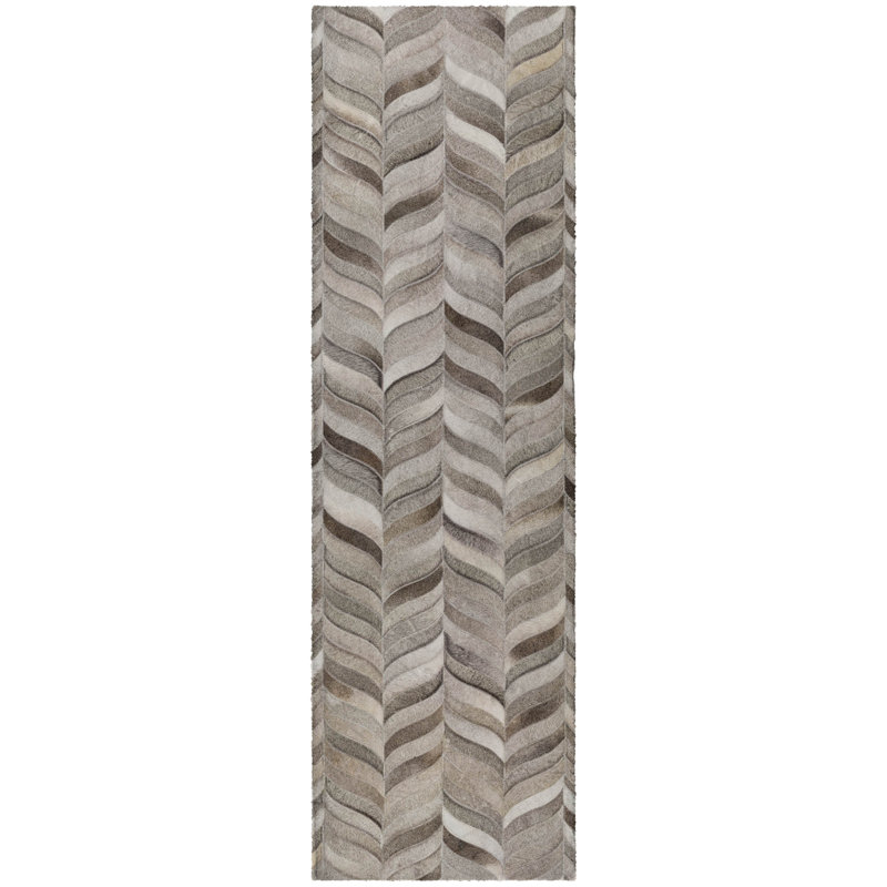 Tapis à chevrons de qualité supérieure lavable à la machine ADS106, Tapis de couloir 2 pi 3 po x 7 pi 6 po