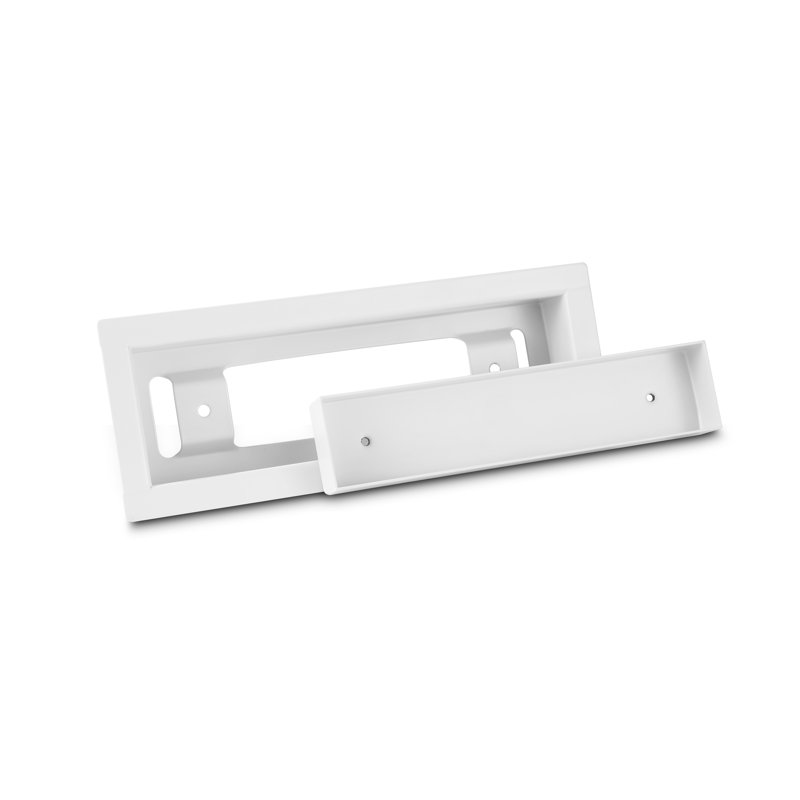 Couvercle de ventilation Linkaa 11 W, H 3 po x l 10 po x P 1,50 po, Blanc mat
