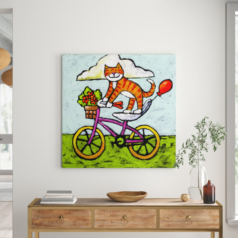 Janet Nelson - Wrapped Canvas Painting, 101cm H x 101cm W x 3.81cm D