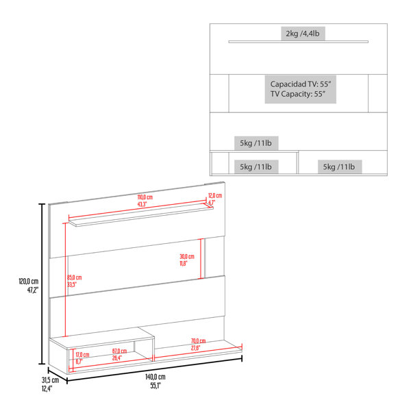 Dimensions du produit