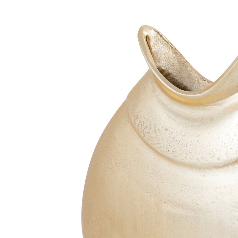 Abiela Metal Table Vase, 31.5cm H x 27.5cm W x 7.5cm D