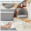 Petit fauteuil de bureau ergonomique en molleton Modern Teddy-493346640