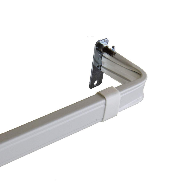  Tringle à rideaux à dégagement de 2 à 48 pouces Lockseam, 66" - 120"