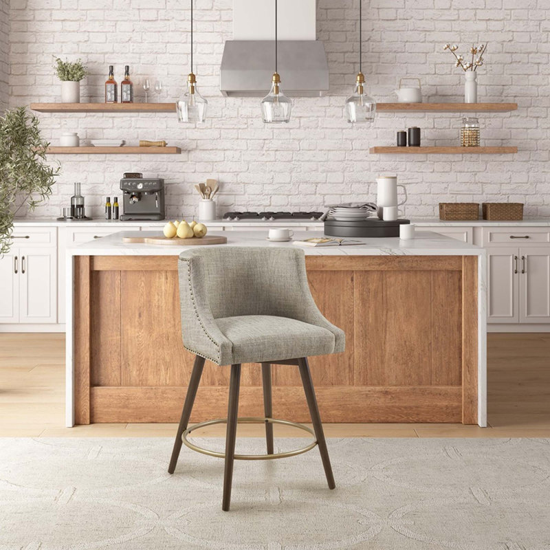 Tabouret de comptoir pivotant