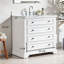 Meuble-lavabo simple autoportant de 36 po avec plateau en marbre entièrement assemblé