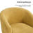 Cadie Modern Boucle Armchair with Metal Legs-104290520