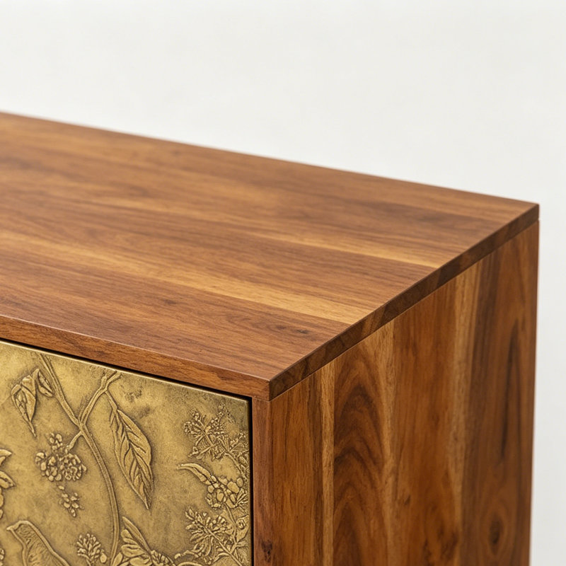 Armoire d'appoint de style rétro moderne