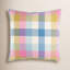 Plaid Cotton Pillow Sham-1807643281